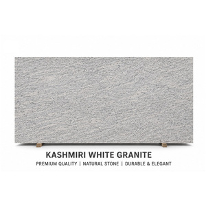 Granito Blanco Kashmirí de la India – Losas de Granito Pulido de Lujo para Encimeras, Pisos y Diseño de Interiores, Granito Blanco Kashmirí Natural - Product Image 2