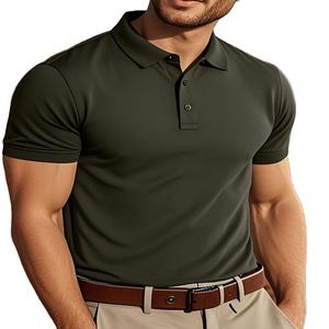 เสื้อยืดโปโลสำหรับผู้ชาย, เสื้อยืดโปโลแฟชั่นล่าสุด2024 220สวมใส่สบาย - Product Image 4