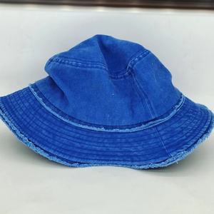 Chapeau Bob en Jean Lavé et Délavé à Bord Large pour Femme, Protection Solaire Printemps-Été - Product Image 5