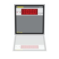 Compteur de facteur de puissance triphasé numérique haute précision YOKINS, protection IP65, CT 5A, 500V, 96x96mm, testeur PF