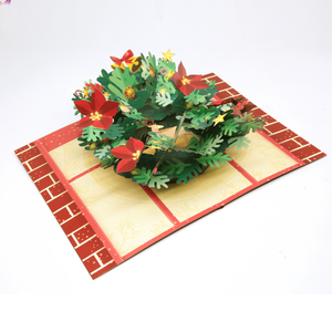 Wholesale <b>Paper</b> Art Viet 3D Christmas Pop-up Greeting Card Handmade Custom Envelopes Festive Events Souvenir <b>Paper</b> Offset - Product Image 4
