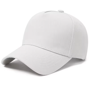 Gorra de Béisbol Unisex de 5 Paneles, Color Sólido, Ajustable, de Sarga de Algodón, Informal, para Adultos, para las Cuatro Estaciones - Product Image 5