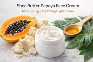 ครีมบำรุงผิวหน้าเชียบัตเตอร์มะละกอ ครีมบำรุงผิวกลางคืนเพิ่มความชุ่มชื้น สำหรับการดูแลผิว รับผลิตแบบ OEM สูตรเฉพาะ - Product Image 3