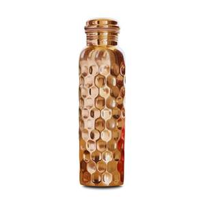 Recipiente de Agua de Cobre Puro Martillado de Alta Capacidad, Tapa a Rosca Hermética, Venta al por Mayor - Product Image 5