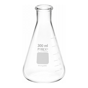 Frasco Erlenmeyer de Vidrio Borosilicato Corning para PYREX de 2000 ml, Boca Estrecha, Borde Reforzado para Uso en Laboratorio - Product Image 3