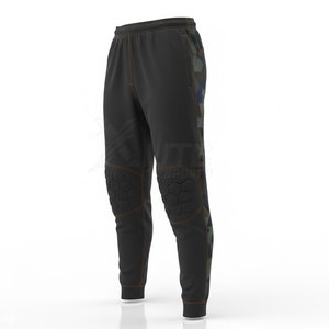 Vêtements de football performants, pantalon de gardien de but, tissu extensible respirant avec coutures renforcées pour l'entraînement et la compétition - Product Image 2