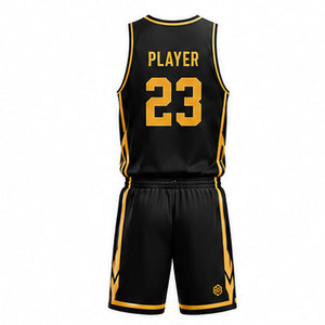 Ensemble d'uniformes de basketball personnalisés haut de gamme avec tissu respirant anti-humidité, graphismes d'équipe sublimés, design athlétique ajusté - Product Image 4