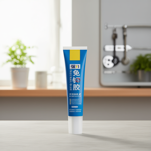 Transparent <b>No</b> <b>Nail</b> <b>Glue</b> 120Ml Strong Adhesive For Door Lock Metal Shelf Glass Waterproof Household Use - Product Image 3