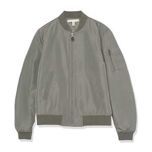 Veste de sport en satin respirant, style nouveau, pour homme, en satin de soie 100% polyester, veste bomber en satin pour homme - Product Image 2