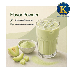 Mélange de poudre aromatisée au thé au lait et aux bulles Honeydew, sac de 1 kg, King Feng Chuen, certifié HACCP ISO22000, durée de conservation de 16 mois, TW - Product Image 1