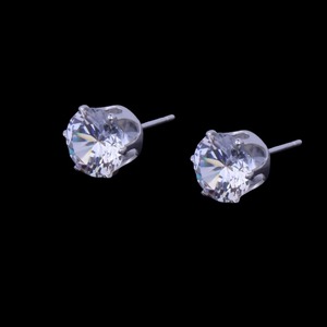 1.50 Carat Natural Stone Heart Cut <b>Stud</b> Earrings with Freshwater Pearl in 18K Yellow Gold Luxury Jewelry - Product Image 1