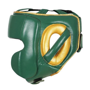 Protector de Cabeza de Boxeo Personalizado de Cuero Acolchado Suave - Diseño Ajustable y Duradero con Servicios OEM/ODM - Product Image 2