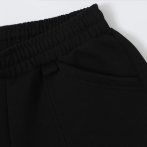Pantalones Cortos Personalizados OEM de 520 GSM, de Algodón y Poliéster, Estilo Urbano, de Alta Calidad - Product Image 2