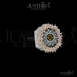 Reloj de pulsera de lujo con bisel plateado para hombre o mujer, reloj G-Shock con diamantes de moissanita VVS premium, al mejor precio de fábrica. - Product Image 3