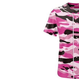 Maillot de baseball élégant et tendance, chemise d'équipe boutonnée, vêtements de sport haut de gamme à séchage rapide, fourni par le fabricant - Product Image 6