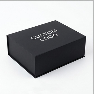 Boîte rectangulaire rigide avec logo personnalisé et impression UV pour emballage cadeau et artisanat - Product Image 1