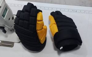 ถุงมือฮอกกี้น้ำแข็งโพลีเอสเตอร์น้ำหนักเบาทนทานดีไซน์พิเศษด้ามจับหลากสีอีออน วินสตัน สปอร์ต Ews00043 ยูนิเวอร์แซล - Product Image 2