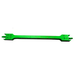 Green Color Coated Dental Orthodontic Gauge Bracket Height Measuring Gauge German Steel Orthodontic Medic Instruments - Product Image 1