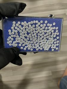 เพชร CVD สี D ผลิตในโรงงานที่สุราษฎร์ธานี เจาะด้วยเลเซอร์ ขนาด +1114 เพชรเมลีทรงบริลเลียนท์แบบหลวมสำหรับฝังเครื่องประดับ - Product Image 4