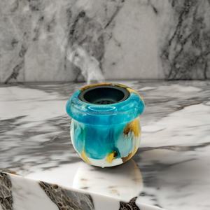 Meilleur brûleur à oud arabe pour le bois de parfum de maison et brûleur d'encens en résine époxy Madhkan pour le Ramadan Eid - Product Image 2