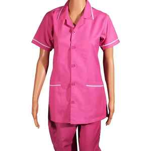 Uniforme d'hôpital unisexe YASH SPORTS de haute qualité en tissu satiné respirant, sans couture, avec détection par aiguille, pour la vente en gros - Product Image 1