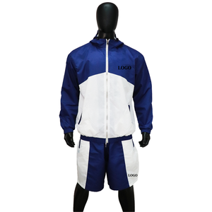<b>Men's</b> Athletic Fitness Tracksuit Set Full <b>Zip</b> Sports <b>Jacket</b> with Comfortable Stretch Training Pants for Running Workout Gym - Product Image 5