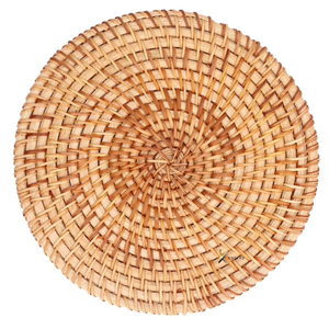 Accesorios de Cocina Bohemios Más Vendidos, Salvamanteles Redondos de Ratán 100% Naturales y Ecológicos - Product Image 4