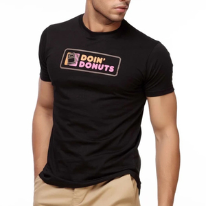 Camiseta de Hombre, Corte Regular, Color Sólido, 100% Algodón, 180gsm, Cuello Redondo, Tejido Transpirable de Secado Rápido, Impresión Personalizada - Product Image 4