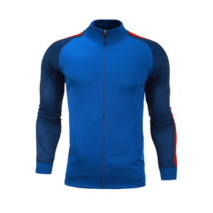 Chaqueta Deportiva de Fútbol de Invierno Personalizada para Hombre con Logotipo Frontal, Manga Larga, 100% Poliéster Transpirable para Futbolistas - Product Image 2