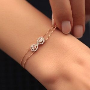 Bracelet et jonc élégants et luxueux en or massif 10K 14K 18K avec diamants par Wedding Anniversary Jewelry - Product Image 5