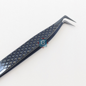 Volume Eyelash Tweezers Stainless Steel Anti-slip Handle Anti-Static Customizable Logo & Packaging - Product Image 4
