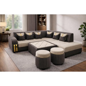 Sillón Contemporáneo de Estilo Moderno de Mediados de Siglo con Respaldo de Ratán e Instalación de Mesa Integrada, Venta al Por Mayor - Product Image 3