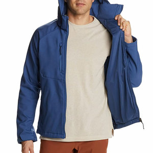 Best Selling Men's Softshell <b>Jacket</b> for <b>Winter</b> Camping <b>Waterproof</b> Breathable Stand for Outdoor Activities OEM Services Available - Product Image 5