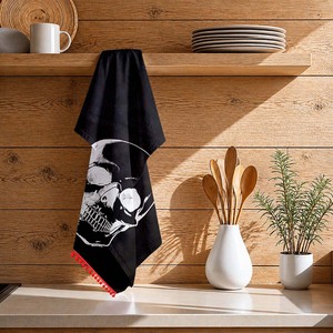 Paño de Cocina de Alta Calidad con Diseño Impreso para Halloween, 100% Algodón, Juego de Paños de Cocina con Logotipo Personalizado en Oferta. - Product Image 1