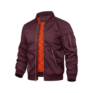 Blouson bomber oversize en polyester, style streetwear, coupe ample, style urbain, logo personnalisé - Product Image 1