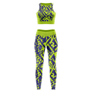 Ropa Deportiva al por Mayor, Sublimación, Ropa de Yoga, Conjunto de Sujetador Deportivo y Leggings para Mujer - Product Image 6