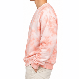 Sudadera Tie Dye de Algodón y Felpa, Estilo Casual Contemporáneo, Producción Directa al por Mayor, Exportación Textil Privada, Venta Minorista - Product Image 3