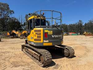 Excavadora de cadenas Volvo ECR145D con sistema hidráulico HYDAC, motor, caja de cambios y bomba: alta eficiencia - Product Image 6