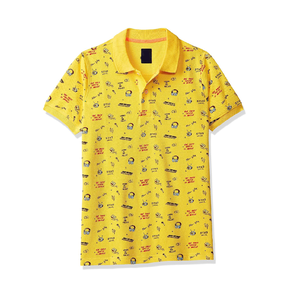 เสื้อโปโลผู้ชายพิมพ์ลายทรงเข้ารูปทันสมัยราคาส่ง ออกแบบได้ตามต้องการ เสื้อโปโลเด็กผู้ชายแบบลำลอง คอปกพับได้ จากบังกลาเทศ - Product Image 3