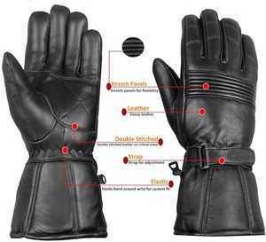 Guantes de Motocicleta Profesionales para Conducción al Aire Libre, Carreras y Turismo con Construcción Transpirable - Product Image 2