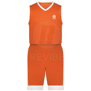 Uniforme de basketball en promotion, manches courtes, respirant, impression par sublimation - Product Image 2