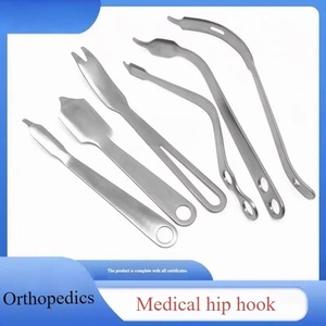 Retractor manual veterinario ortopédico para articulación de cadera, gancho quirúrgico de cadera Clase I (acero inoxidable) - Product Image 5