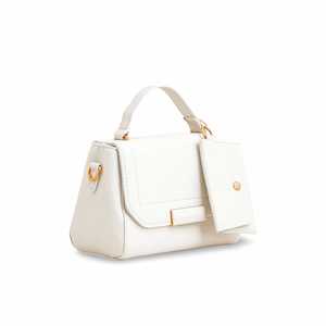 <b>White</b> Men's Formal <b>Shoulder</b> <b>Bag</b> P36144 - Product Image 2