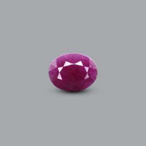 8.1 Carat Lab Created Pink African Ruby Loose Gemstone Cushion & Brilliant Cut 1.5mm Size for Fine Jewelry - Product Image 1