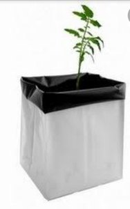 Sacs de culture de 8 litres avec couvertures traitées anti-UV 2 ans, avec coco peat, ouverture supérieure - Product Image 3