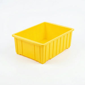 OEM Custom PP Plastic Eco-Friendly Solid <b>Stackable</b> <b>Storage</b> Crate & Supply Chain <b>Box</b> - Product Image 4