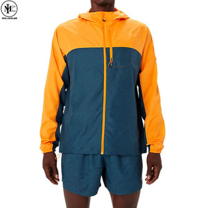 Conjunto Deportivo Cortavientos para Hombre, Chaqueta con Capucha, Pantalones Jogger, Traje Deportivo Ligero para Exteriores - Product Image 1