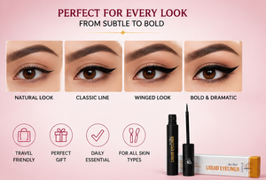 FLYVY HSY5050 อายไลเนอร์ชนิดน้ำ |   ดินสอเขียนขอบตาสีดำเข้ม กันน้ำ ติดทนนาน สูตรแมตต์ ผสมแร่ธาตุ - Product Image 6