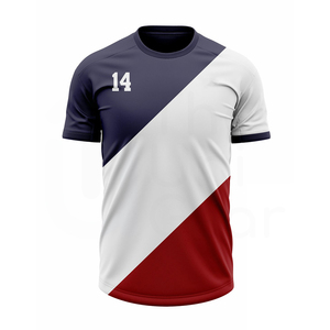Unisex Soccer Sportswear High Quality Wholesale Football Tracksuits New Uniforms 100% Polyester Jerseys Shorts OEM Service - Product Image 1