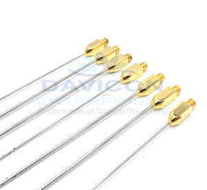 Cánula Luer Lock profesional de acero inoxidable-Cánula de cirugía plástica Davicon/Juego de Cirugía Plástica (juego de 7 piezas) - Product Image 3